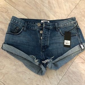NWT One Teaspoon Bandits Shorts